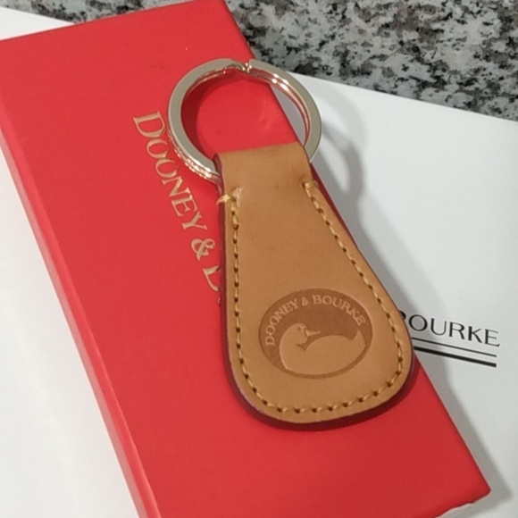 NEW, Vintage D&B Florentine Duck Logo Keychain Fob - Picture 2 of 12